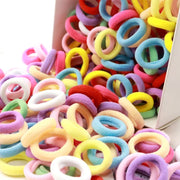 NORVÉLIA | Kit de Elásticos de Cabelo Coloridos – 200 a 1000 Unidades