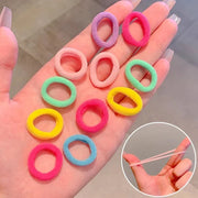 NORVÉLIA | Kit de Elásticos de Cabelo Coloridos – 200 a 1000 Unidades