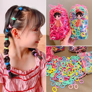 NORVÉLIA | Kit de Elásticos de Cabelo Coloridos – 200 a 1000 Unidades